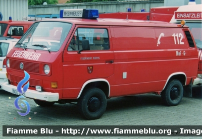 Volkswagen Transporter T3
Bundesrepublik Deutschland - Germany - Germania
Feuerwehr Worms
