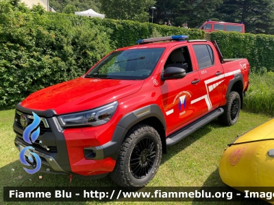 Toyota Hilux 
Vigili del Fuoco
Unione Distrettuale di Bolzano
Corpo Volontario di Laives
Freiwillige Feuerwehr Leifers BZ
VF FW3HY
