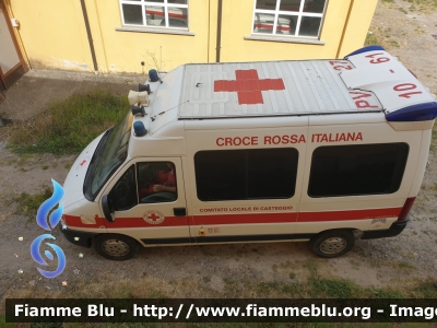 Fiat Ducato III Serie
Croce Rossa Italiana
Comitato Locale di Casteggio (PV)
Ex-ambulanza, convertita a furgone trasporto materiale e Sala Operativa Locale Mobile.
Parole chiave: croce rossa italiana casteggio fiat ducato iii serie furgone