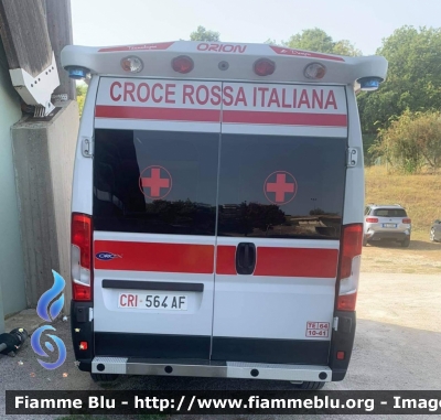 Fiat Ducato X290
Croce Rossa Italiana
Comitato di Roseto
Allestimento Orion
CRI 564 AF
Parole chiave: Fiat Ducato_X290 CRI564AF Ambulanza