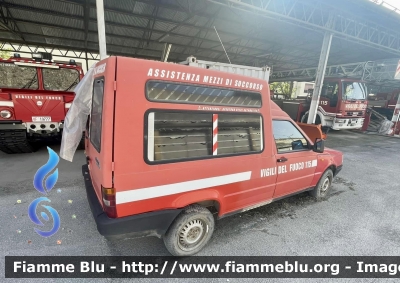 Fiat Fiorino II serie 
Vigili del Fuoco 
Comando Provinciale Di L’Aquila 
“Assistenza Mezzi di Soccorso”
VF 20276
Parole chiave: Fiat Fiorino_IIserie VF20276