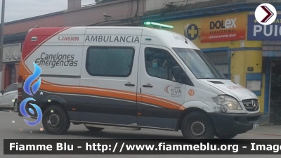 Mercedes-Benz Sprinter III serie 
Uruguay
Canelones Emergencias
Parole chiave: Ambulanza Ambulance