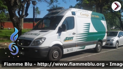 Mercedes-Benz Sprinter III serie 
Uruguay
Suat Ambulancias
Parole chiave: Ambulanza Ambulance