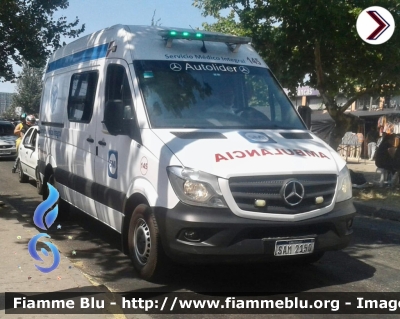 Mercedes-Benz Sprinter III serie restyle
Uruguay
Servicio Medico Integral
Parole chiave: Ambulanza Ambulance