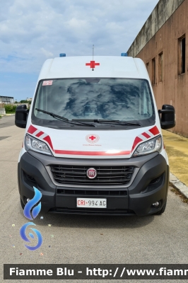 Fiat Ducato X290
Croce Rossa Italiana
C.O.N.E.
Centro Operativo Nazionale Emergenze
Unità Logistica
CRI 994 AG
