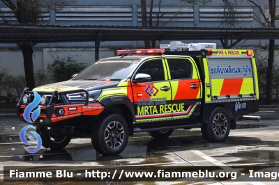 Toyota Hilux Revo
ราชอาณาจักรไทย - Thailand - Tailandia
Mass Rapid Transit Authority Rescue Squad (MRTA Rescue)
