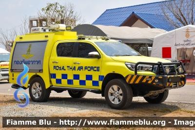 Toyota Hilux Revo
Toyota Hilux Revo
ราชอาณาจักรไทย - Thailand - Tailandia
กองทัพอากาศไทย - Royal Thai Air Force - Aereonautica Militare Thailandese 
Directorate of Civil Engineering
