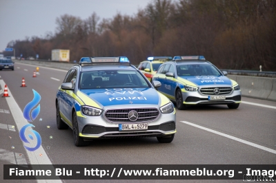 Mercedes-Benz Classe E IV serie
Bundesrepublik Deutschland - Germania
Landespolizei Baden-Württemberg
