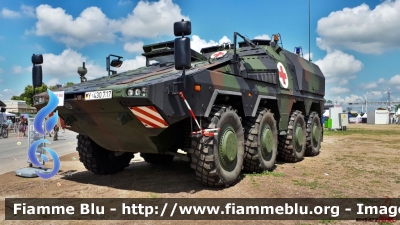 Artec-KMW GTK Boxer sgSanKfz
Bundesrepublik Deutschland - Germania
Bundeswehr
Parole chiave: Ambulanza Ambulance