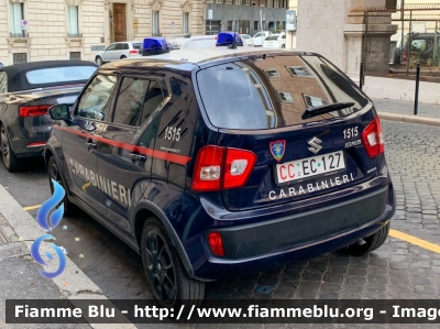 Suzuki Ignis III serie
Carabinieri
Comando Carabinieri Unità per la tutela Forestale, Ambientale e Agroalimentare
Allestimento Elevox
CC EC 127
Parole chiave: Suzuki Ignis_IIIserie CCEC127