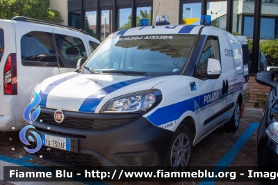 Fiat Doblò IV serie
Polizia Locale
Comune di Riccione (RN)
Unità Cinofila
Allestimento Focaccia
POLIZIA LOCALE YA 730 AF
Parole chiave: Fiat Doblò_IVserie POLIZIALOCALEYA730AF