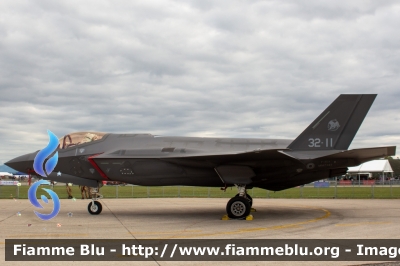 Lockheed Martin F-35A Lightning II
Aeronautica Militare Italiana
32° Stormo
32-11 
Parole chiave: Lockheed-Martin F-35A_Lightning_II 32-11