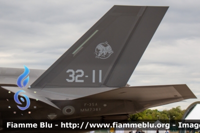 Lockheed Martin F-35A Lightning II
Aeronautica Militare Italiana
32° Stormo
32-11 
Parole chiave: Lockheed-Martin F-35A_Lightning_II 32-11