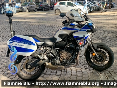 Yamaha MT-07 Tracer
Polizia Roma Capitale
Nucleo Radiomobile
Parole chiave: Yamaha MT-07_Tracer