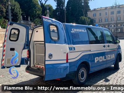 Volkswagen Transporter T6
Polizia di Stato
Unità Cinofile
Allestimento BAI
POLIZIA M4429
Parole chiave: Volkswagen Transporter_T6 POLIZIAM4429