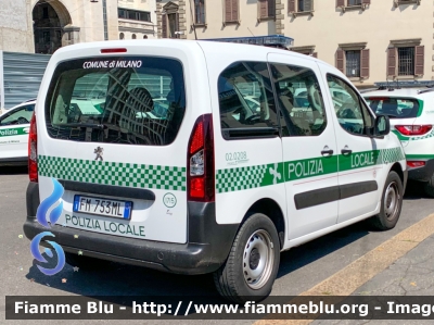 Peugeot Partner III serie
Polizia Locale 
Comune di Milano
Allestimento Focaccia 
Parole chiave: Peugeot Partner_IIIserie