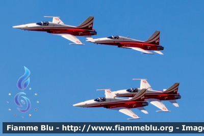 Northrop F-5E Tiger II
Schweiz - Suisse - Svizra - Svizzera
Aviazione Militare
Patrouille Suisse
Parole chiave: Northrop F-5E_Tiger_II