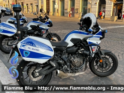 Yamaha MT-07 Tracer
Polizia Roma Capitale
Nucleo Radiomobile
Parole chiave: Yamaha MT-07_Tracer