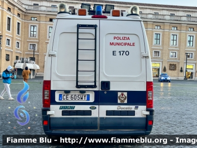 Fiat Ducato III serie
Polizia Municipale 
Comune di Roma
Allestimento Elevox
Codice Automezzo : E170
Parole chiave: Fiat Ducato_IIIserie