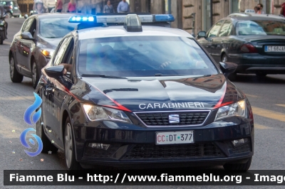 Seat Leon III serie restyle
Carabinieri
Nucleo Radiomobile 
Allestita Nuova Carrozzeria Torinese
Decorazione Grafica Artlantis
CC DT 377
Parole chiave: Seat Leon_IIIserie_restyle CCDT377