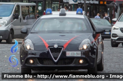 Alfa Romeo Nuova Giulietta restyle
Carabinieri
Nucleo Radiomobile
Allestimento FCA
Decorazione Grafica Artlantis
CC ED 360
Parole chiave: Alfa-Romeo Nuova_Giulietta_restyle CCED360