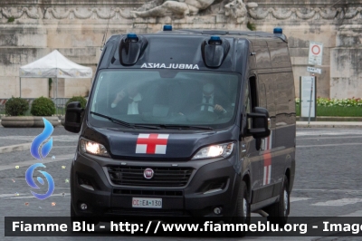 Fiat Ducato Maxi X290
Carabinieri 
Reggimento Corazzieri 
Ambulanza Allestimento Orion
CC EA 130
Parole chiave: Fiat Ducato_Maxi_X290 CCEA130