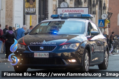 Seat Leon III serie
Carabinieri
Nucleo Radiomobile
Allestimento NCT Nuova Carrozzeria Torinese
Decorazione Grafica Artlantis
CC DJ 763
Parole chiave: Seat Leon_IIIserie CCDJ763 G20roma 