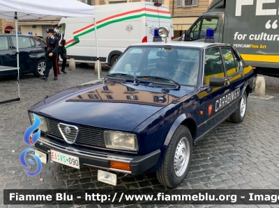 Alfa Romeo Alfetta
Carabinieri
Nucleo Operativo Radiomobile
Veicolo Storico
EI VS 090
Parole chiave:  Alfa-Romeo Alfetta EIVS090