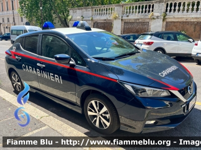 Nissan Leaf II serie
Carabinieri
Reparto Carabinieri presso il Quirinale
Allestimento Cita Sedonda 
CC EF 733
Parole chiave: Nissan Leaf_IIserie CCEF733