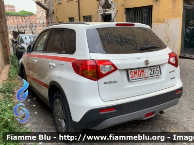 Suzuki Vitara IV serie
Sovrano Militare Ordine di Malta
Ragruppamento Lazio
SMOM 265
Parole chiave: Suzuki Vitara_IVserie SMOM265