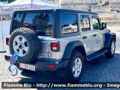 Jeep Wrangler J8
Esercito Italiano
Allestimento AADS Automotive Group
Operazione Strade Sicure
EI EH 246
Parole chiave: Jeep Wrangler_J8 EIEH246