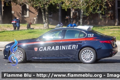 Alfa Romeo Nuova Giulia
Carabinieri
Reparto Carabinieri presso il Quirinale
Allestimento FCA
CC EE 448
Parole chiave: Alfa-Romeo Nuova_Giulia CCEE448