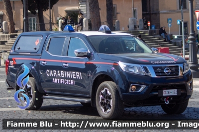 Nissan Navara IV serie
Carabinieri
Nucleo Artificieri Antisabotaggio
Allestimento Cita Seconda 
CC EF 172
Parole chiave: Nissan Navara_IVserie CCEF172