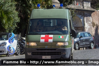 Fiat Ducato II serie
Esercito Italiano
Sanità Militare
EI BG 116
Parole chiave: Fiat Ducato_IIserie EIBG116