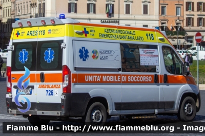 Fiat Ducato X295
ARES 118 Lazio
Azienda Regionale Emergenza Sanitaria
Allestimento Orion
Parole chiave: Fiat Ducato_X295