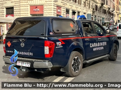 Nissan Navara IV serie
Carabinieri
Nucleo Artificieri Antisabotaggio
Allestimento Cita Seconda 
CC EF 172
Parole chiave: Nissan Navara_IVserie CCEF172