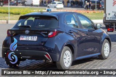 Toyota Yaris Hybrid IV serie
Carabinieri 
CC EE 931
Parole chiave: Toyota Yaris_Hybrid_Iserie CCEE931