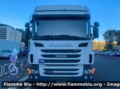 Scania G380
Polizia di Stato 
Autocentro Polizia di Roma 
POLIZIA M0114
Parole chiave: Scania G380  POLIZIAM0114