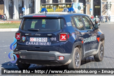 Jeep Renegade restyle
Carabinieri 
Comando Carabinieri unità per la tutela Forestale Ambientale ed Agroalimentare 
Allestimento FCA
CC ED 809
Parole chiave: Jeep Renegade_restyle CCED809