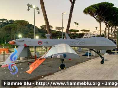 UAV MQ-1C Predator A+
Aeronautica Militare Italiana
32° Stormo
61° Gruppo Volo APR
32-28
Parole chiave: UAV MQ-1C_Predator_A+ 32-28