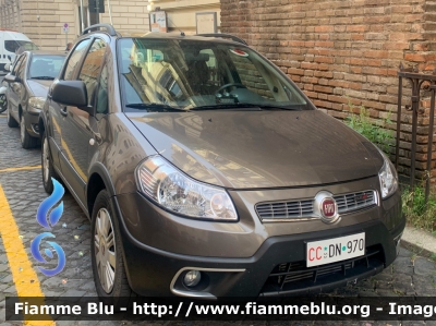 Fiat Sedici restyle
Carabinieri
Comando Carabinieri Unità per la tutela Forestale, Ambientale e Agroalimentare
CC DN 970
Parole chiave: Fiat Sedici_restyle CCDN970