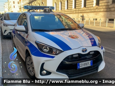 Toyota Yaris Hybrid IV serie
Polizia Roma Capitale
Allestimento Elevox
Parole chiave: Toyota Yaris_Hybrid_IVserie