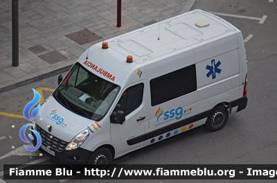 Renault Mater IV serie
España - Spagna
Servicios Socio-Sanitarios Generales SSG
Parole chiave: Ambulance Ambulanza