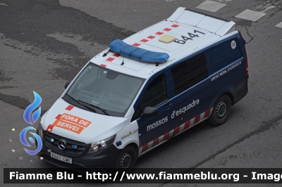 Mercedes-Benz Vito III serie 
España - Spagna
Mossos d'Esquadra
CME 6441
