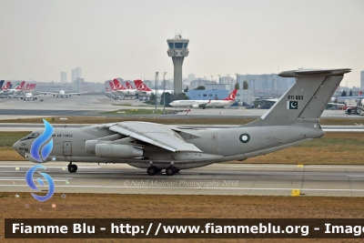 Ilyushin IL-78MP
اِسلامی جمہوریہ پاكِستان -Islamic Republic of Pakistan - Repubblica Islamica del Pakistan
Pakistan Air Force - پاک فِضائیہ
