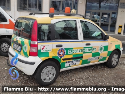 Fiat Panda II Serie 
Croce Verde Torino Protezione civile 
