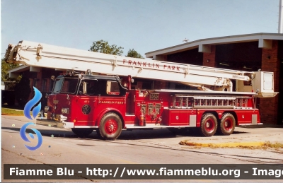 Pirsch 1971
United States of America - Stati Uniti d'America
Franklin Park IL Fire Department
