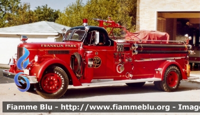 Pirsch 1947
United States of America - Stati Uniti d'America
Franklin Park IL Fire Department
