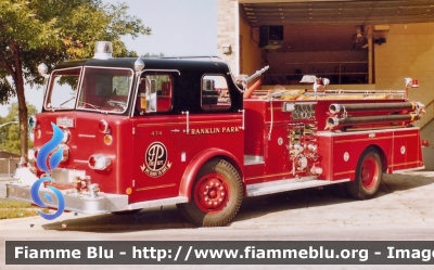 Pirsch 
United States of America - Stati Uniti d'America
Franklin Park IL Fire Department
