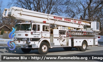 FWD Pierce
United States of America - Stati Uniti d'America
Western Springs IL Fire Department
